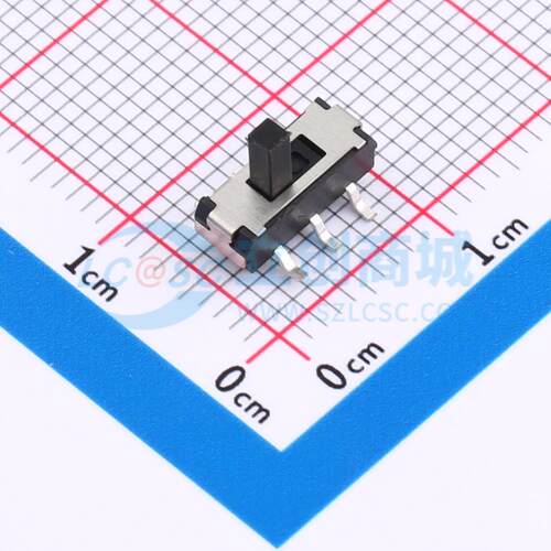 滑动开关 HX MST-22D18G4-BD SMD,9x3.6mm 双刀双掷 立贴 原装