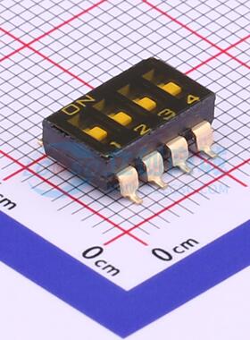 拨码开关 A6S-4102-H SMD-8P,6.2x11.1mm 原装 电子元器件配单