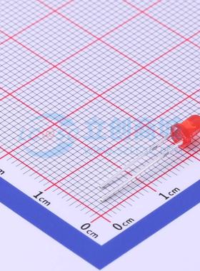 50只 发光二极管/LED TZ-L2-03YYBR2RDJ30-003 红色 插件,D=3mm