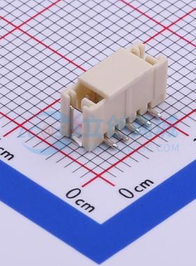线对板针座 HX15001-5AB SMD,P=1.5mm 1x5P 立贴 电子元器件配单