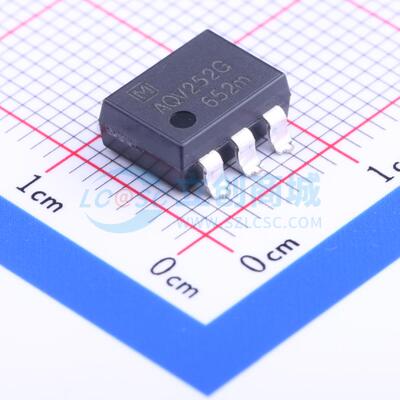 固态继电器(MOS输出) AQV252GA SMD-6P 原装正品 电子元器件配单