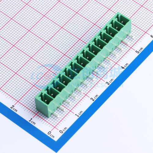 插拔式接线端子 MX15EDGRC-3.81-14P-GN01-Cu-A 弯插,P=3.81mm 板