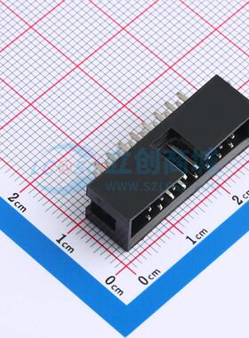 连接器 XDFH-0254-2*8P 插件,P=2.54mm 2x8P