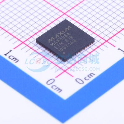 模拟前端(AFE) MAX5864ETM+ QFN-48-EP(7x7) 原装 电子元器件配单