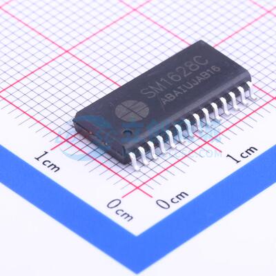 数码管驱动 SM1628C SOP-28-300mil 原装正品 电子元器件配单
