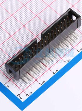 线对板针座 3-1634689-4 插件,P=2.54mm 原装正品 电子元器件配单