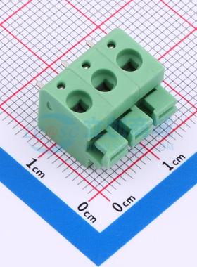 弹簧式接线端子 1792876 插件P=5mm 3P 原装正品 电子元器件配单