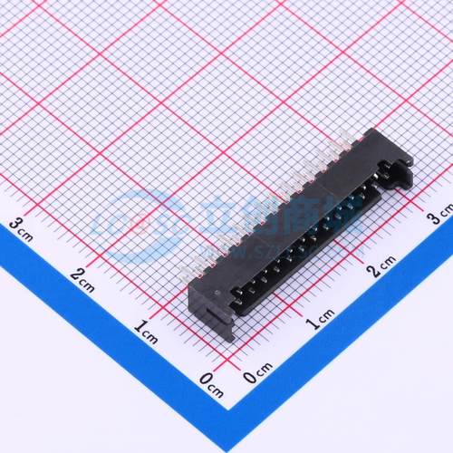 线对板针座 IPCW207W2ENB01V 插件,P=2mm 2x14P 直插 电子元器件
