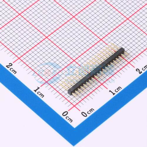 排针 GPCA101-2002A001C1AA 插件,P=1mm 1x20P 方针 电子元器件
