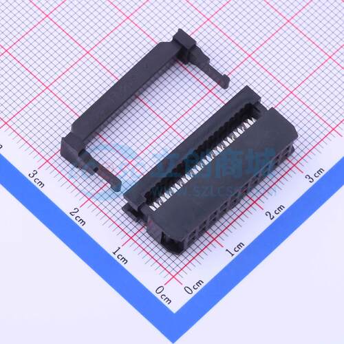 连接器 Z-81020100121000 P=2.54mm 2x10P IDC连接器
