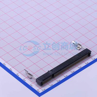 金手指连接器 1473005-4 SMD,P=0.6mm,卧贴 0.6mm 200P 原装正品