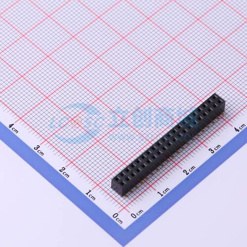 排母 X4621FVS-2x20-C43D65 SMD,P=2mm 2x20P 方孔 电子元器件
