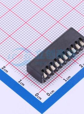 拨码开关 DM-10P SMD-20P,9x26.8mm 原装正品 电子元器件配单
