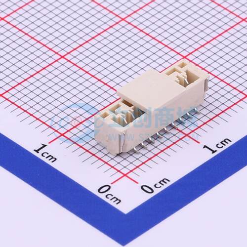 线对板针座 X1251WVS-09HF-LPSW SMD,P=1.25mm 1x9P 立贴 原装