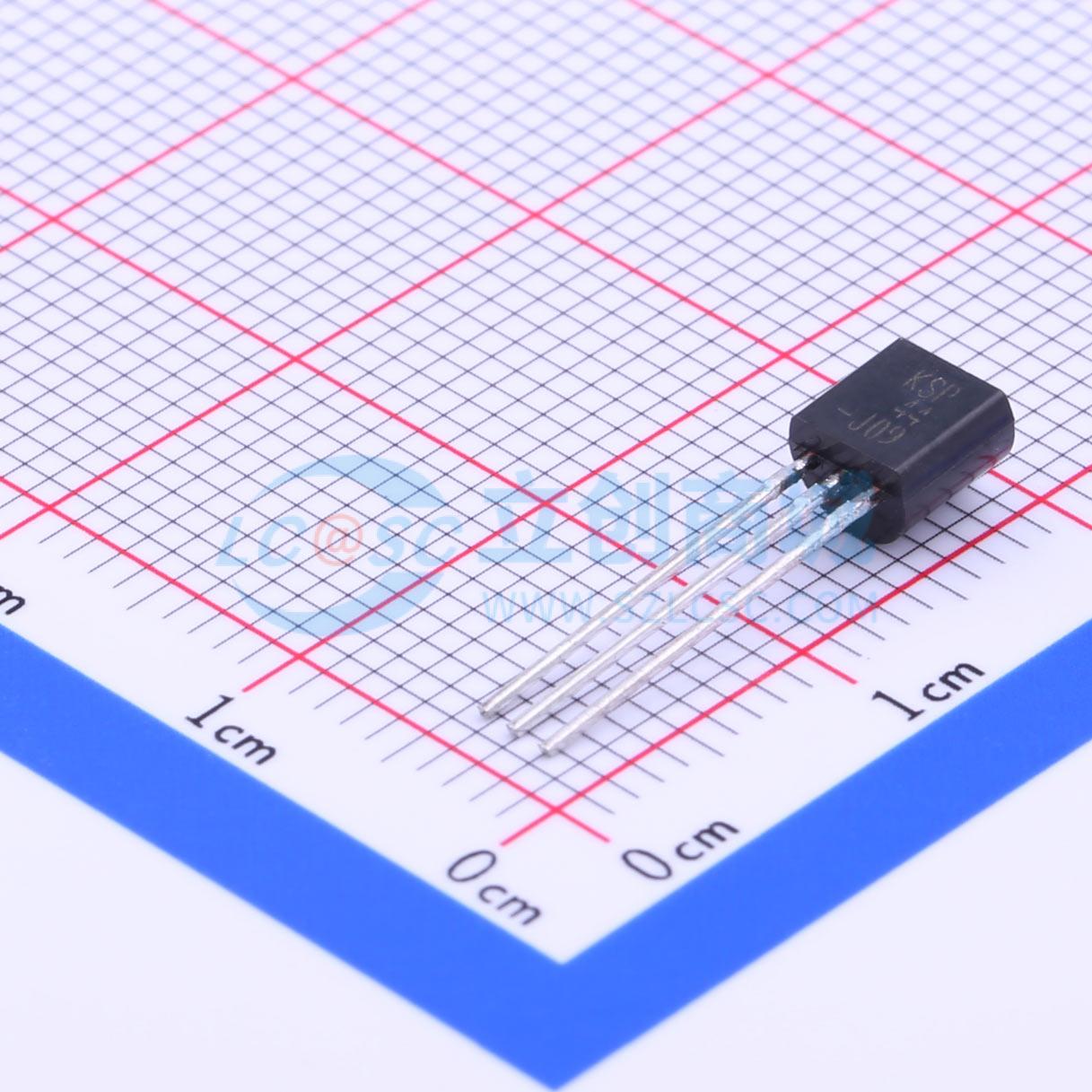 三极管(BJT) KSP44BU TO-92-3 300mA 400V onsemi(安森美) 原装