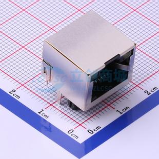 GRL1 RJ45插座 MJ5688 彎插 有屏蔽 B011 以太網(wǎng)連接器