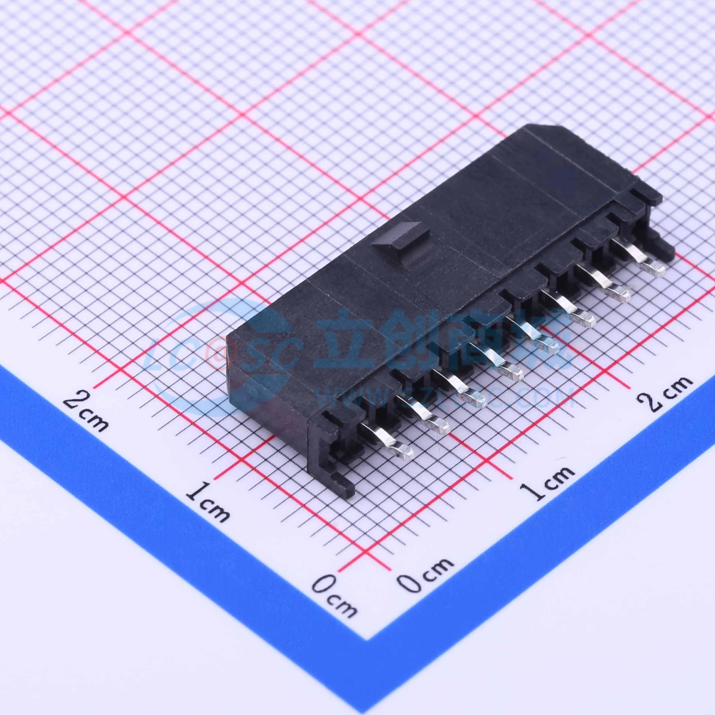 线对板针座 C3030WV-8P 插件,P=3mm 1x8P 原装 电子元器件配单