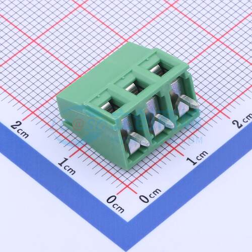螺钉式接线端子 MC-TD5.08H03C-0001 插件,P=5.08mm 1x3P 原装