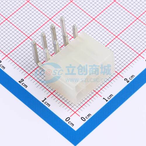 线对板针座 BX-5557-4.2-2-4PWZ 弯插,P=4.2mm 2x4P 弯插 原装