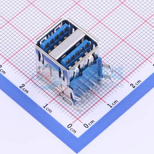 USB连接器 U-F-39DD-Y-1 插件 母 9P 原装正品 电子元器件配单