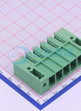 插拔式接线端子 KF2EDGSRM-7.62-5P 弯插,P=7.62mm 板端/插座-闭