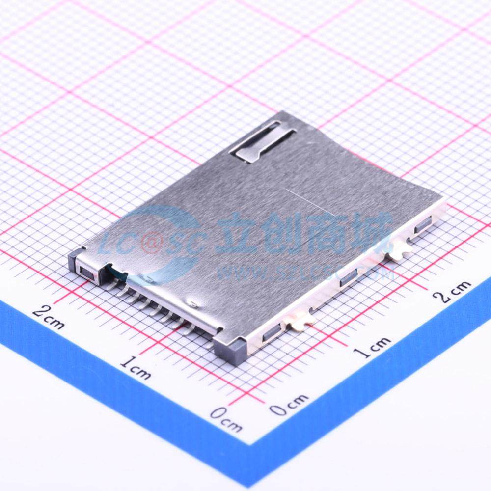 SIM卡连接器 SIM-015-C SMD 自弹式 MiniSIM卡 卡座 1.88mm MiniS