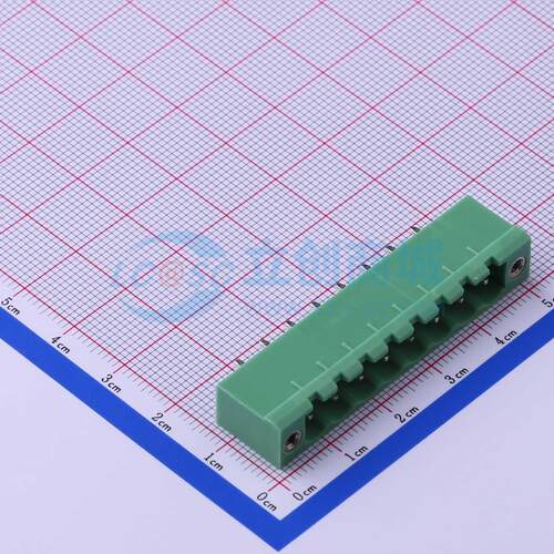 插拔式接线端子 KF2EDGVM-5.0-8P 插件,P=5mm 板端/插座-闭口 1x8