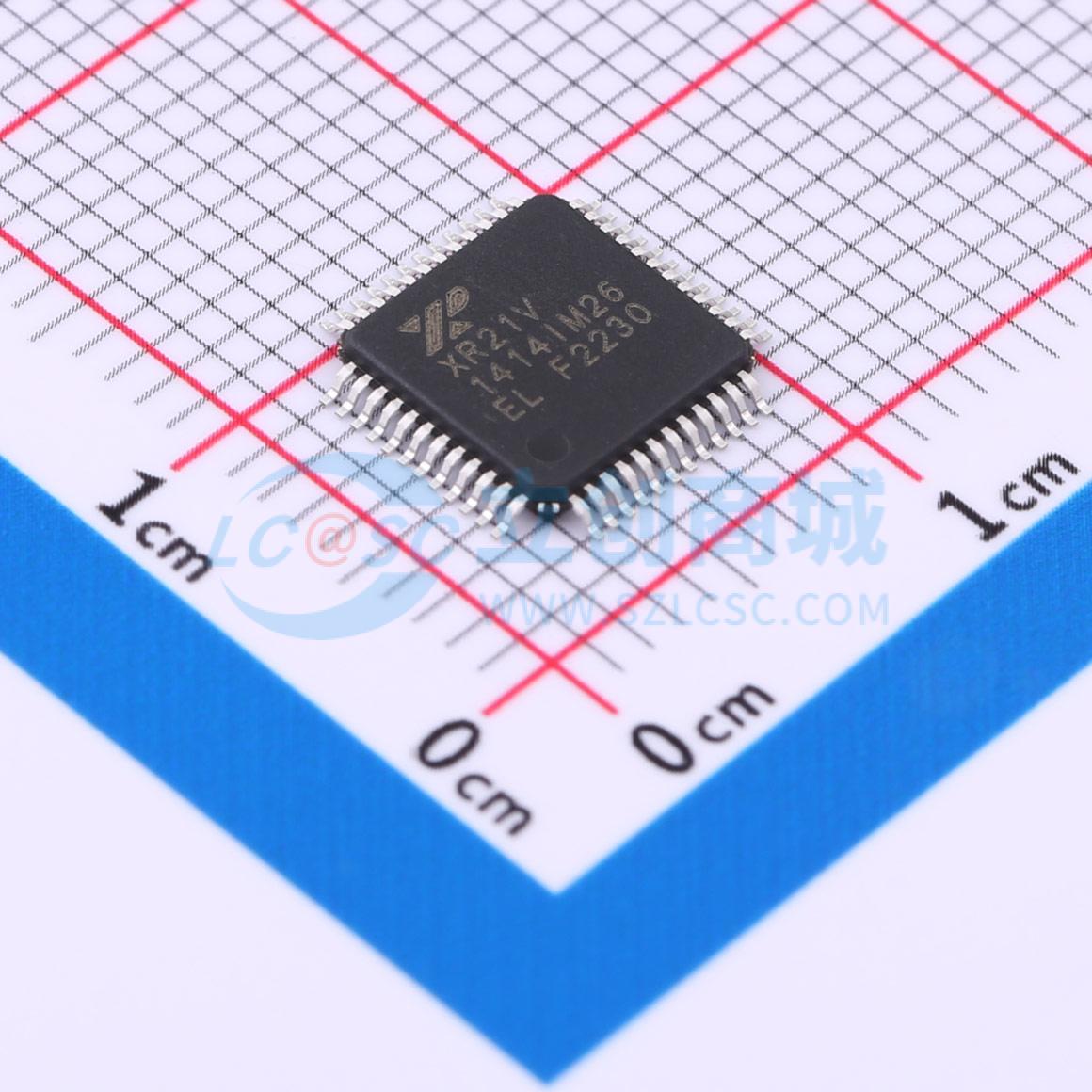 USB转换芯片 XR21V1414IM48-F TQFP-48(7x7) 原装 电子元器件配单