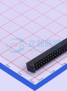 线对板针座 A2211WV-2X17P 插件,P=2mm 2x17P 电子元器件配单