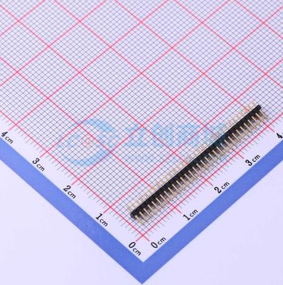 排针 X1311WV-32J-C18D27 插件,P=1.27mm 1x32P 方针 电子元器件