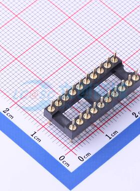 IC/晶体管插座 X5621WV-2x10-C762D1000-1000 DIP-20 2.54mm 原装