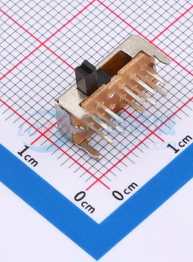 滑动开关 SK24D07VG4-10 087 弯插-10P,14.9x4.7mm 14.9mm 原装正