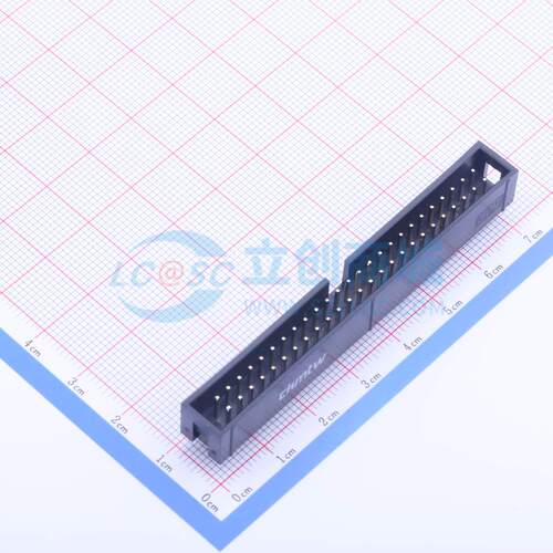 连接器 B-3000S50P-0110 插件,P=2.54mm 2x25P 简牛座