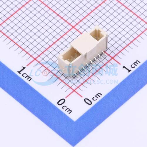 线对板针座 HDGC1002WV-S-8P SMD,P=1mm 1x8P 立贴 电子元器件