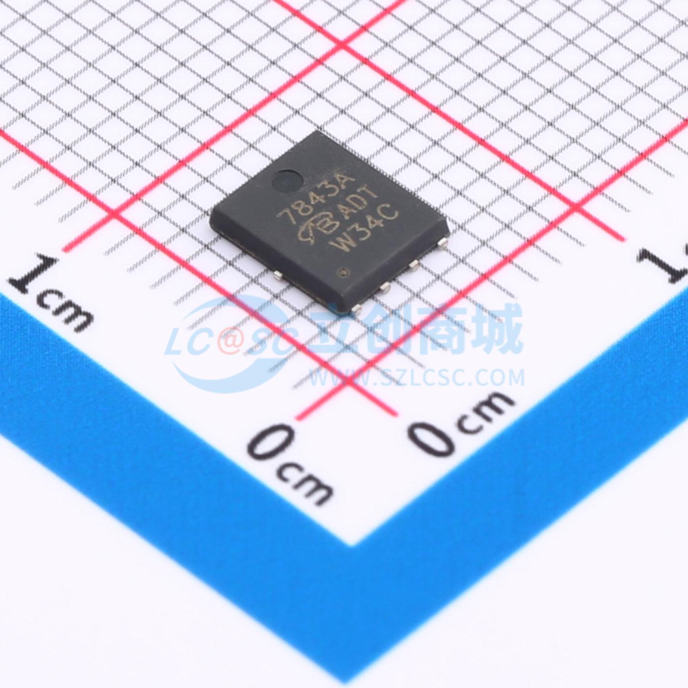 场效应管MOS SI7483ADP-T1-GE3-VB QFN-8(5x6) 30V 120A VBsemi微