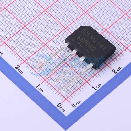 整流桥 KBP04G KBP 400V 1.5A DIODES(美台) 原装 电子元器件配单
