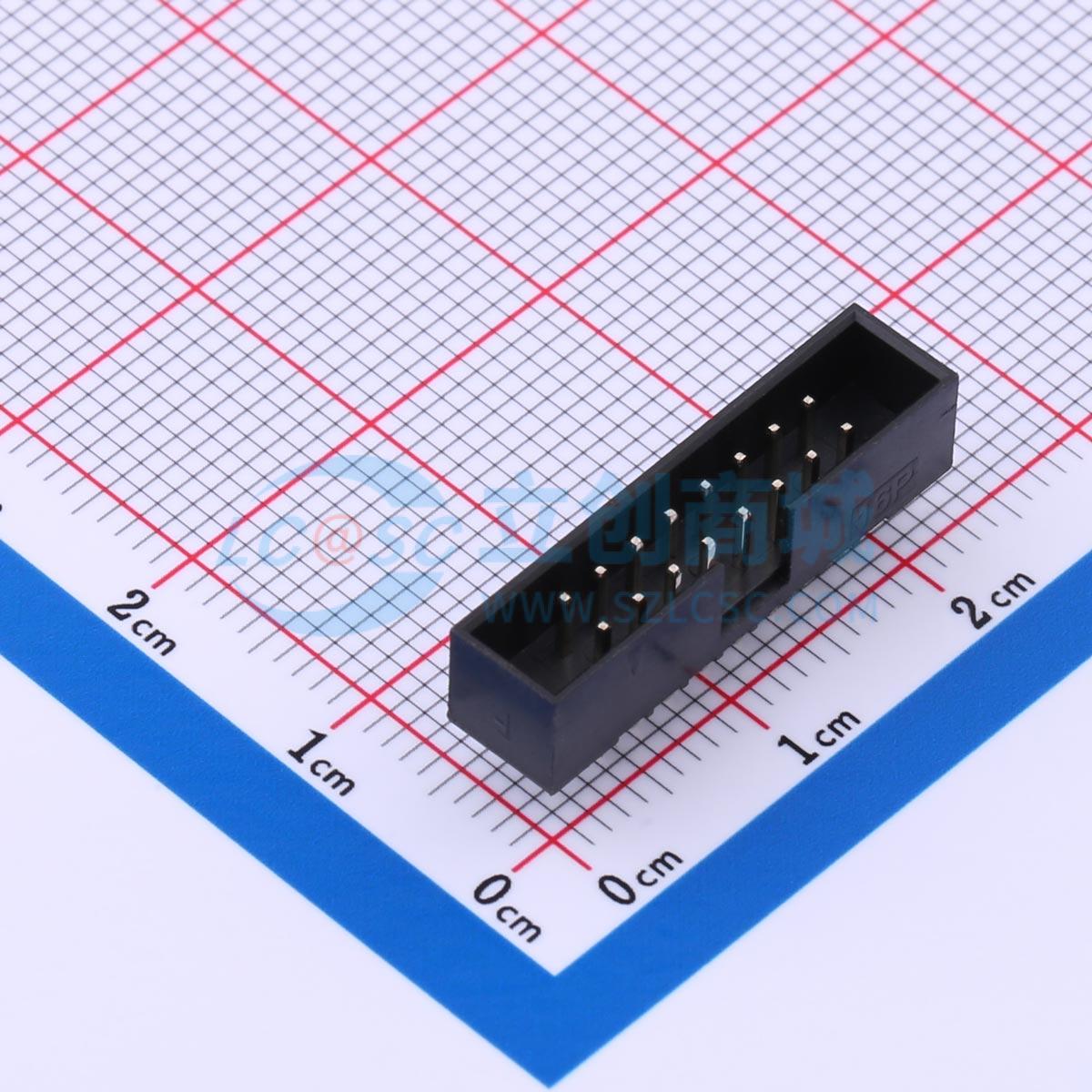 连接器 X2001WV-2x08A-6TV01 - 2x8P 简牛座
