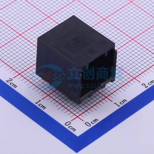 线对板针座 1-1827873-5 弯插,P=2mm 2x5P 弯插 电子元器件配单