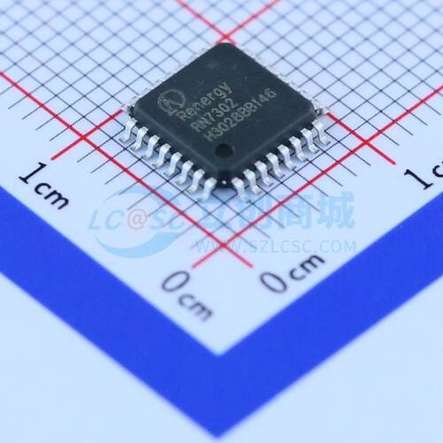 电能计量芯片 RN7302 LQFP-32(7x7) 原装正品 电子元器件配单