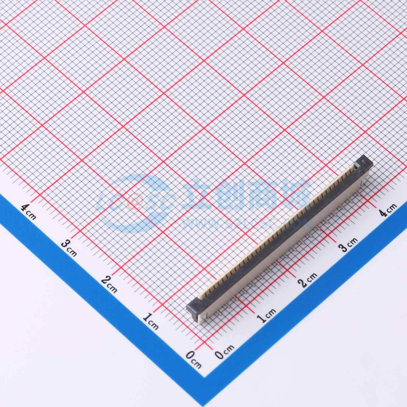 FFC/FPC连接器 LL10554-36 SMD,P=1mm 36P 原装 电子元器件配单