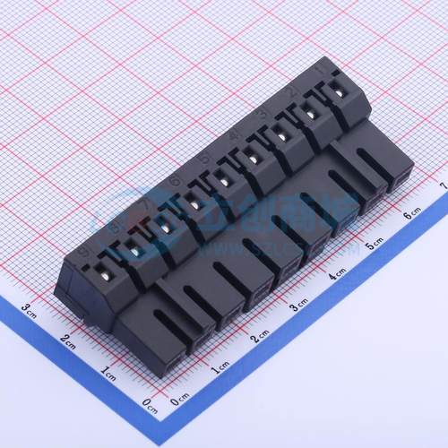 插拔式接线端子 JL9EDGK-75009B01 插件,P=7.5mm 1x9P 电子元器件
