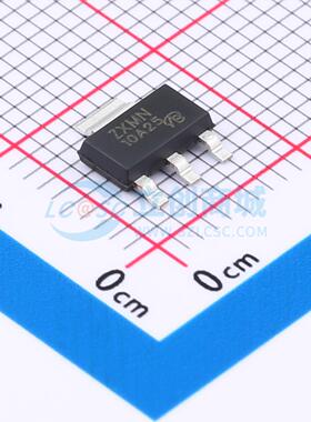场效应管MOS ZXMN10A25GTA-VB SOT-223-3 100V 5A VBsemi微碧