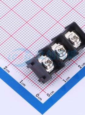 栅栏式接线端子 PLPK8500-3P-13 插件,P=8.5mm 1x3P 电子元器件