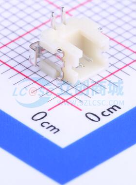 线对板针座 DF13C-2P-1.25V(21) SMD,P=1.25mm 1x2P 立贴 原装