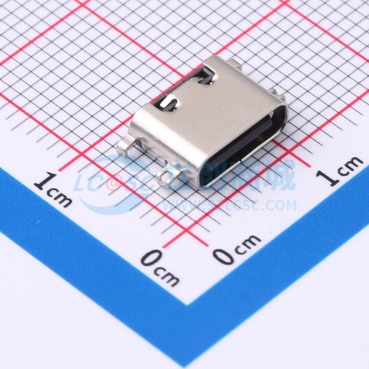 USB连接器 UA1601050316-171 SMD 沉板 16P 原装 电子元器件配单