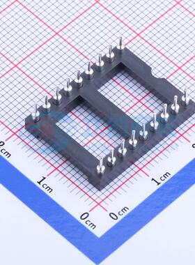 IC/晶体管插座 X5621FV-2x09-C1524D7430 DIP-18 2.54mm 原装正品