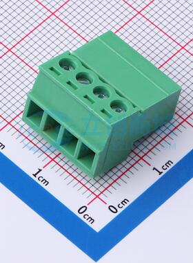 插拔式接线端子 MX15EDGRK-3.81-04P-GN01-Cu-Y-A P=3.81mm 插头