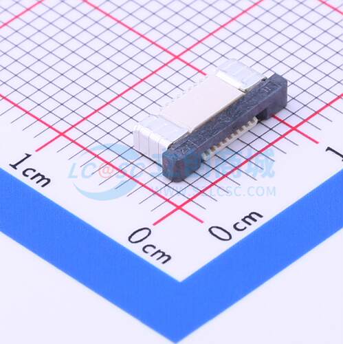 FFC/FPC连接器 AFC07-S09FCC-00 SMD,P=0.5mm,卧贴 抽屉式 9P 下