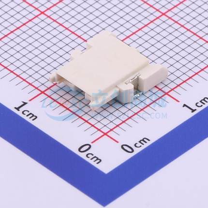 板对板与背板连接器 X3700WM-02HF-LPSN SMD,P=3.7mm,卧贴 2P 卧