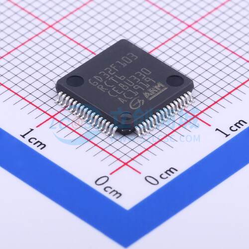 单片机(MCU/MPU/SOC) GD32F103RCT6 LQFP-64(10x10) 电子元器件